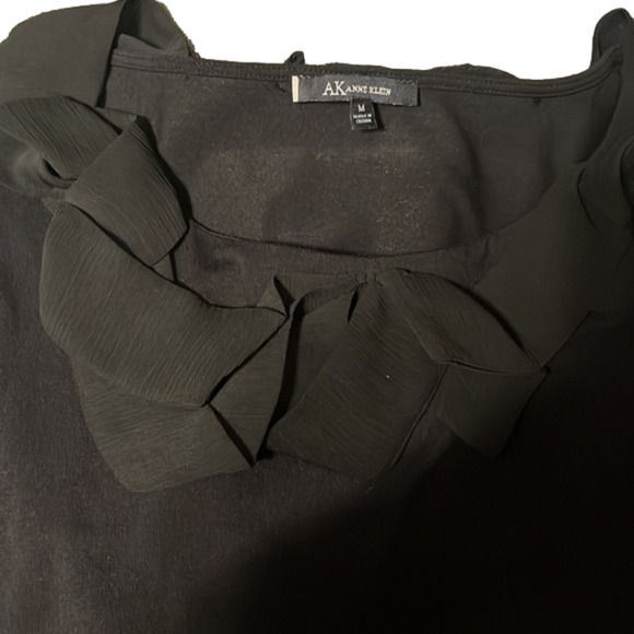 ANNE Klein ruffle tunic tank top - Picture 6 of 8